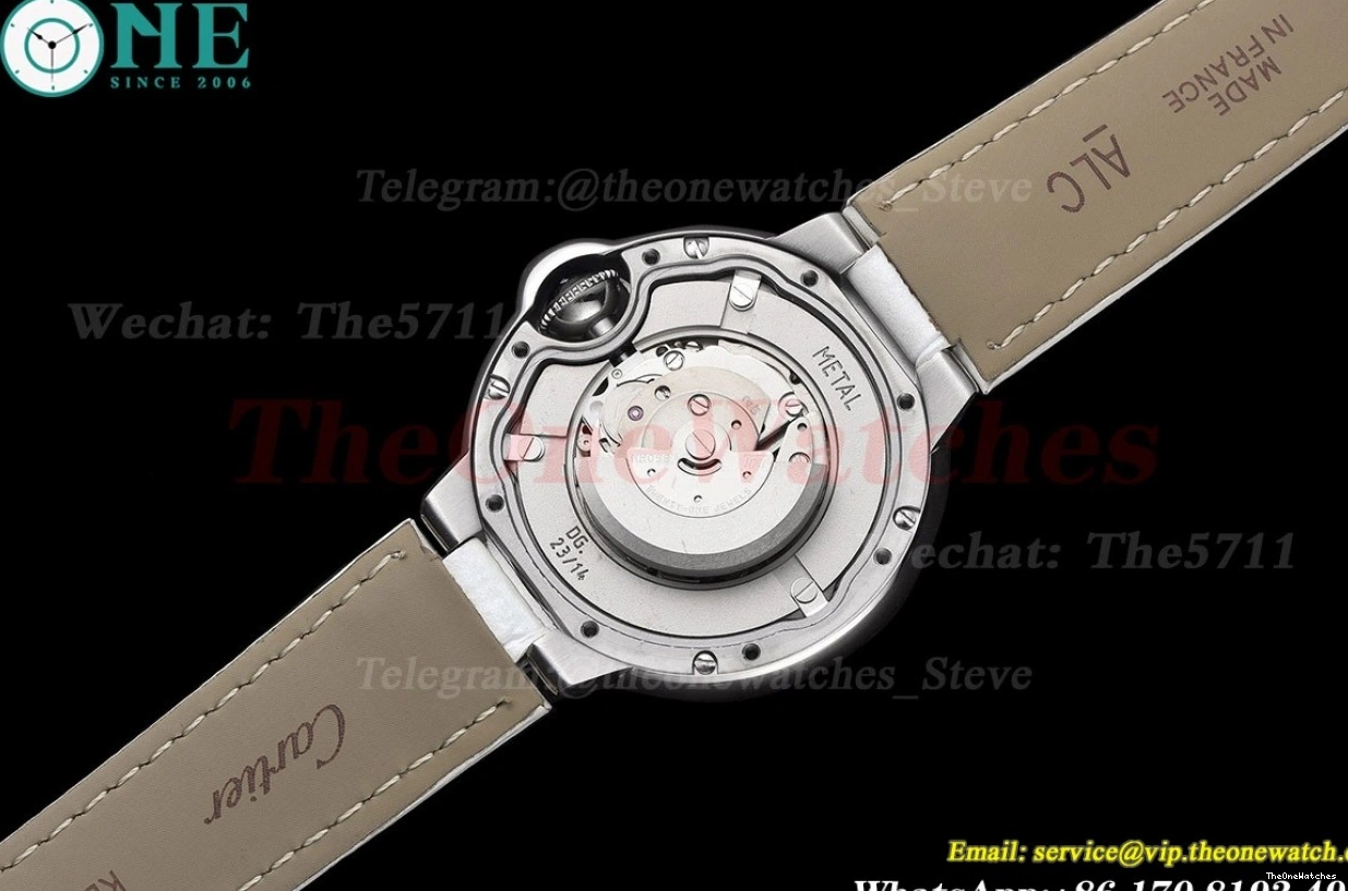 De Dia Bleu GDF LE Ballon Cartier Mop Dial NH05 SS 33mm 0331